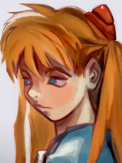 evangelion fanart of asuka