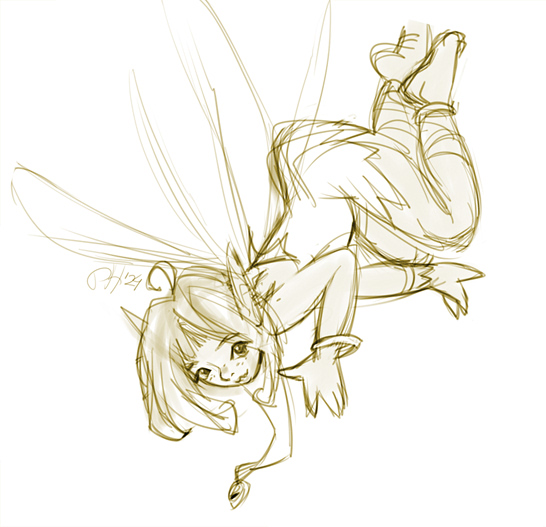 sketch of faerie