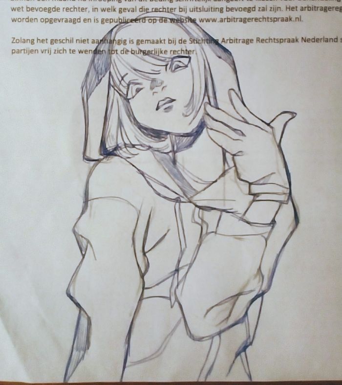 vocaloid fanart sketch of gumi