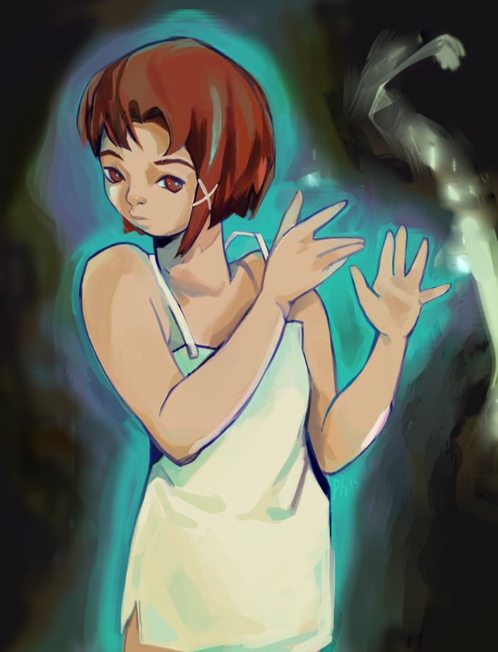 lain fanart of lain